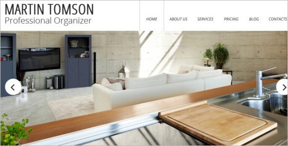 Professional Desgn WordPress Template