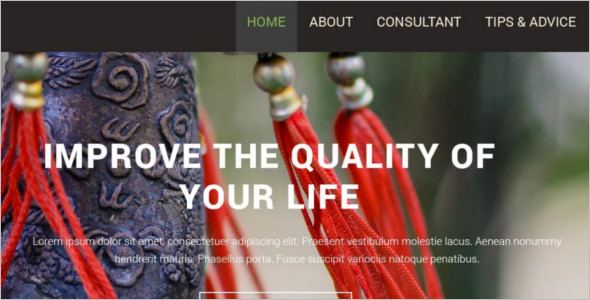 Quality Interior WordPress Template