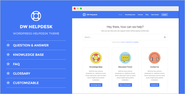 Question & Answer Bootstrap WordPress Theme