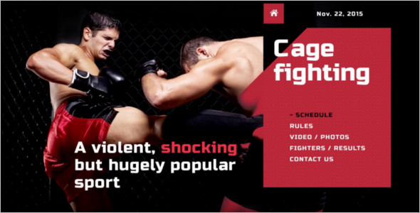 REsponsive Martial Arts WordPress Template