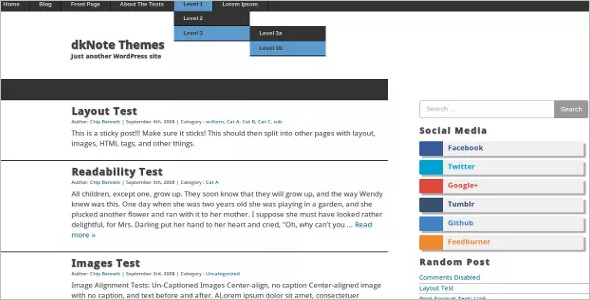 Responsive Open Source WordPress Theme