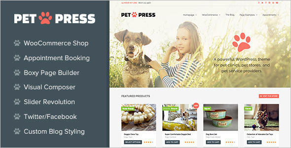 Retail Services WordPress Template