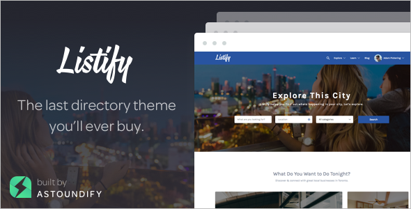 Running Sell WordPress Template