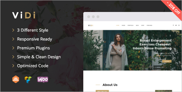 Seo Single Page WordPress Template