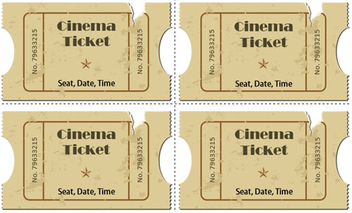 36 printable movie ticket templates free psd pdf excel formats