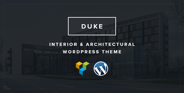 Single Page Architectural WordPress Template