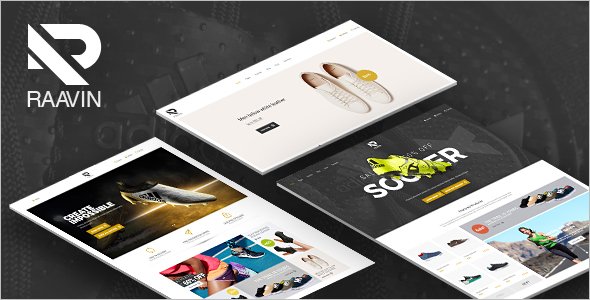 Sport Shoes WooCommerce WordPress Template