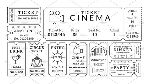 36 printable movie ticket templates free psd pdf excel formats