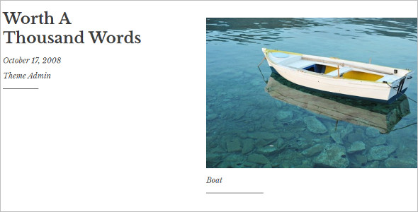 Typography Directory WordPress Template