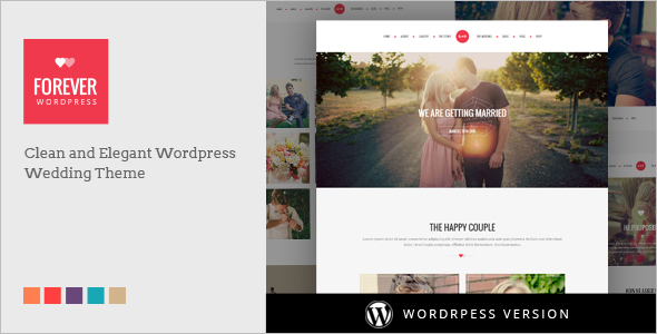Vintage Wedding WordPress Template