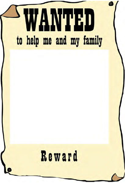 Wanted Poster Template Download