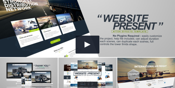 Website Presentation Product Promo Video Tutorial