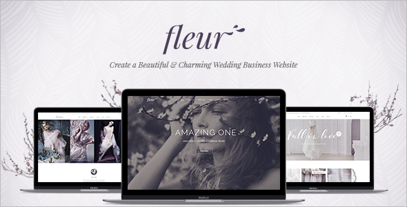 Wedding Celebrations WordPress Template