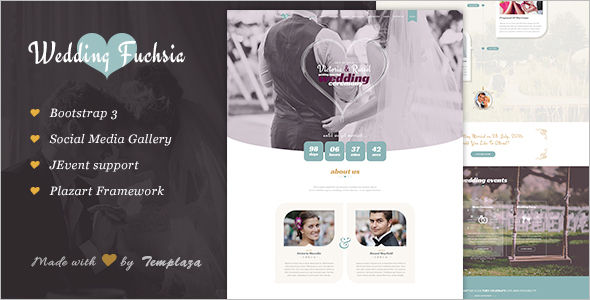 Wedding Ceremony WordPress Template