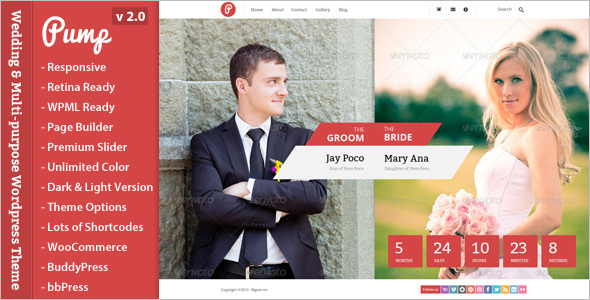 Wedding Composer WordPress Template