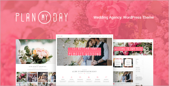 Wedding Event WordPress Template