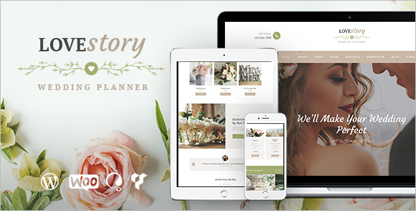 Wedding Planner WordPress Template