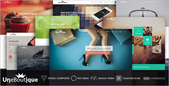 WooCommerce Boutique Website Template