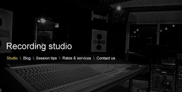 WordPress Music Database Template