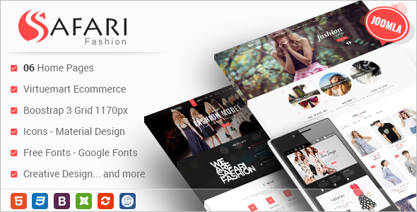 Responsive Multipurpose VirtueMart Joomla Theme