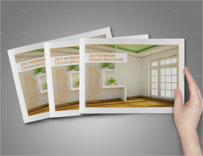 A5 Landscape Interior Brochure