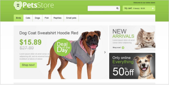 Animal Store Magento Theme