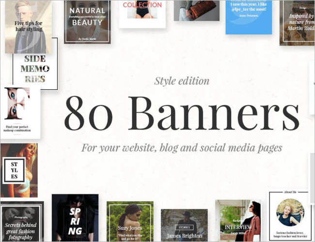 Banners Style Edition Banner Design