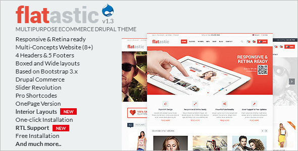Best drupal E-commerce WordPress Theme