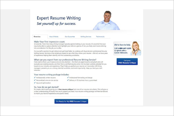 Beyond Expert Resume Builder Template