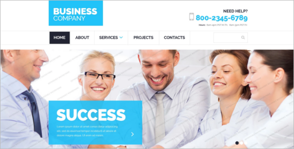 Business HTML 5 Website Template
