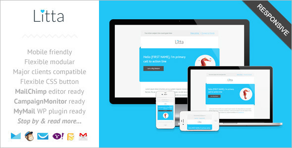 Clean Reactive Newsletter Theme