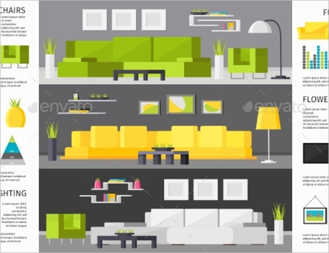 Conceptual Interior Decoration Brochure