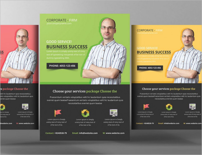 Creative Business Consulting PSD Flyer Designs