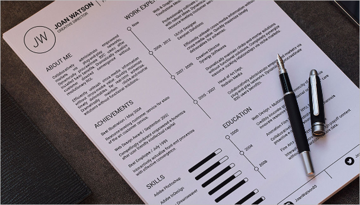 Creative Resume Cover Letter template