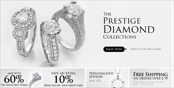 Diamond Jewelry ZenCart Theme