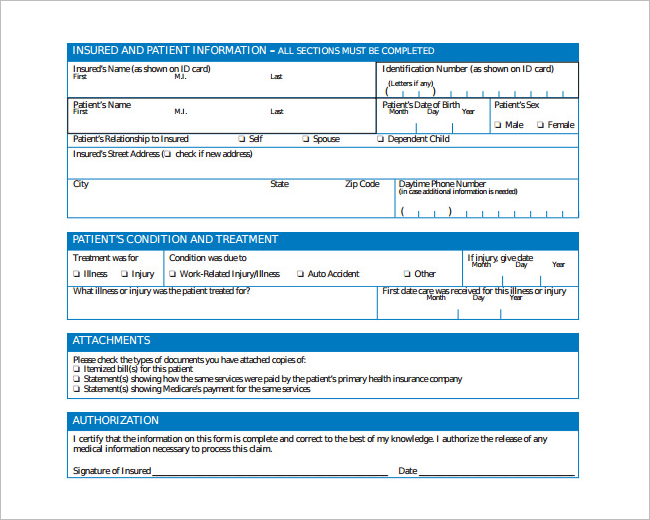 Doctor’s Insurance Prescription Template