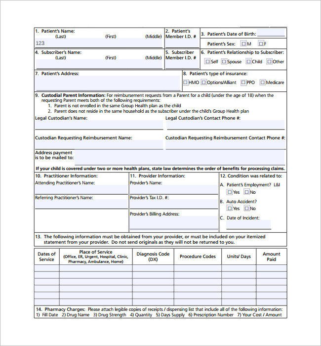 Doctor’s Prescription Drug Template