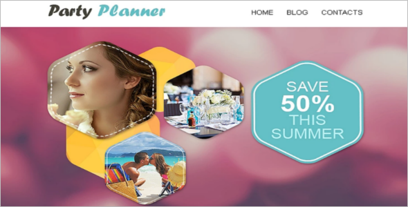 Event Planner Newsletter Template