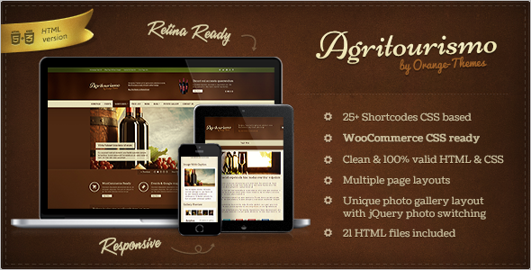 Fashion Restaurant Website Theme