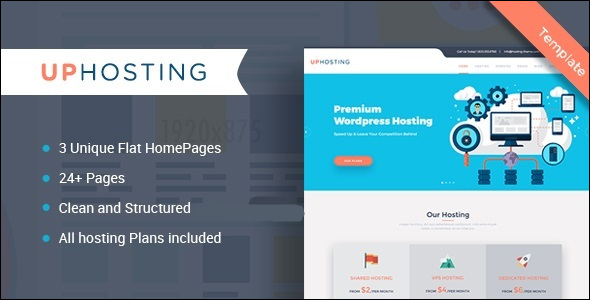 Flat Hosting Technology Template