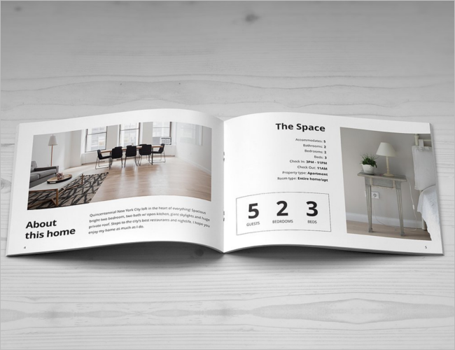 Guidebook Travel Brochure