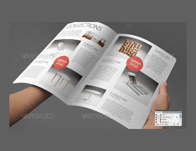 Interiors Decoration Brochure Catalog