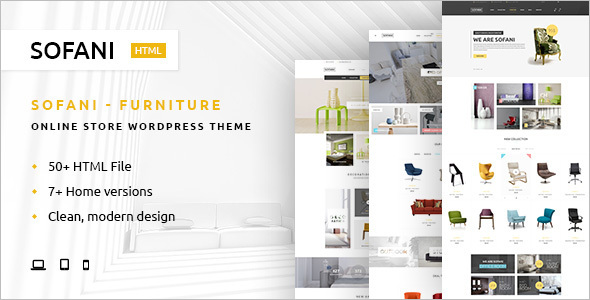 Latest Furniture Store WooComerce Template.
