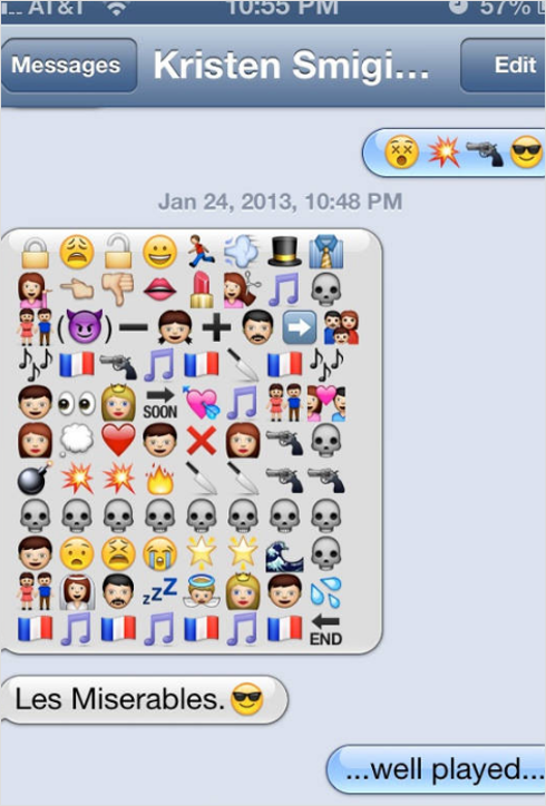 Love Story by Emoji Design