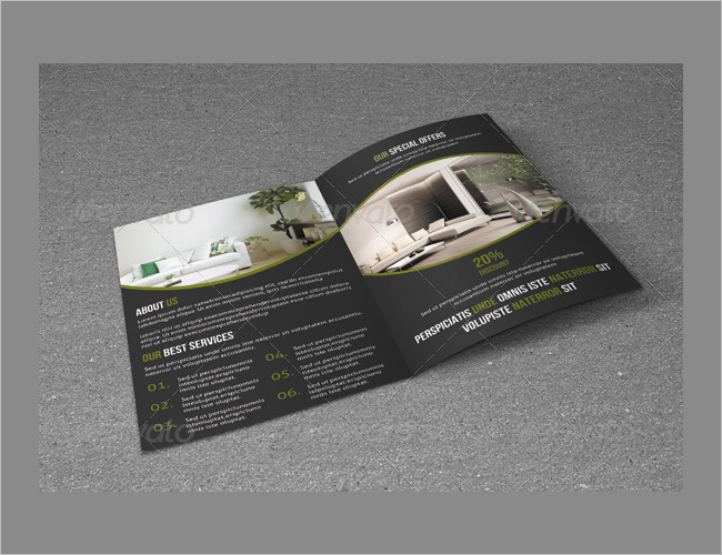 25 Interior Design Brochure  Templates Free PDF Designs