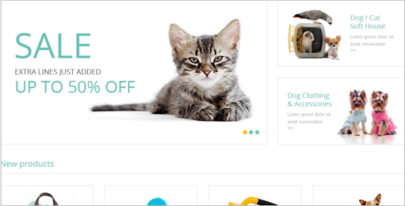Petsy Supplies Magento Theme