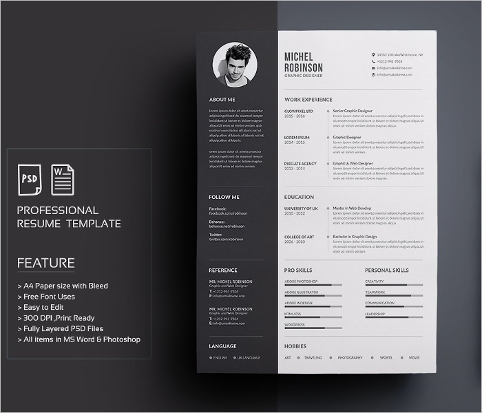 Professional Creative Resume Template