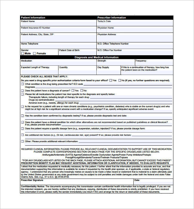 Professional Doctor’s Prescription Template