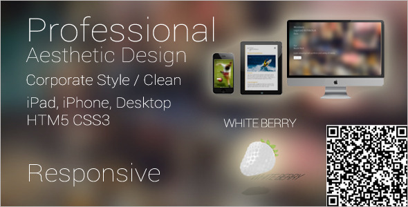 Professional Mobile Website Template