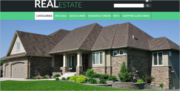 Progressive Real Estate ZenCart Template
